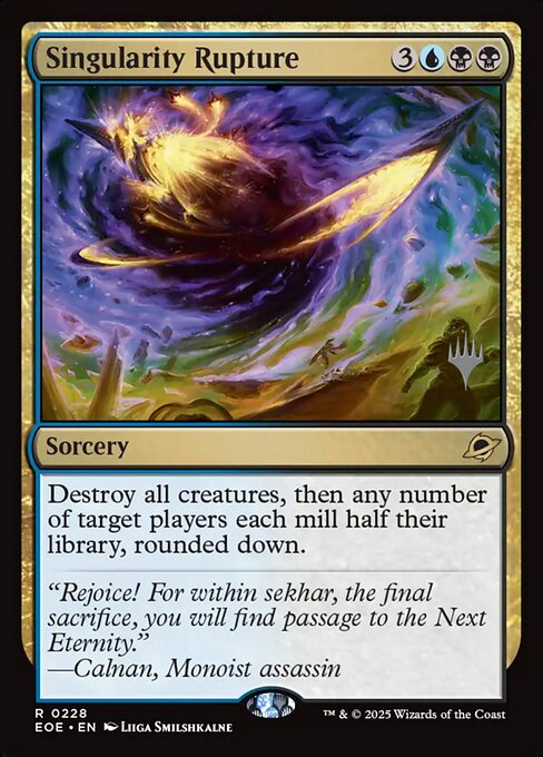 Singularity Rupture (228p) - Edge of Eternities Promos - Game On