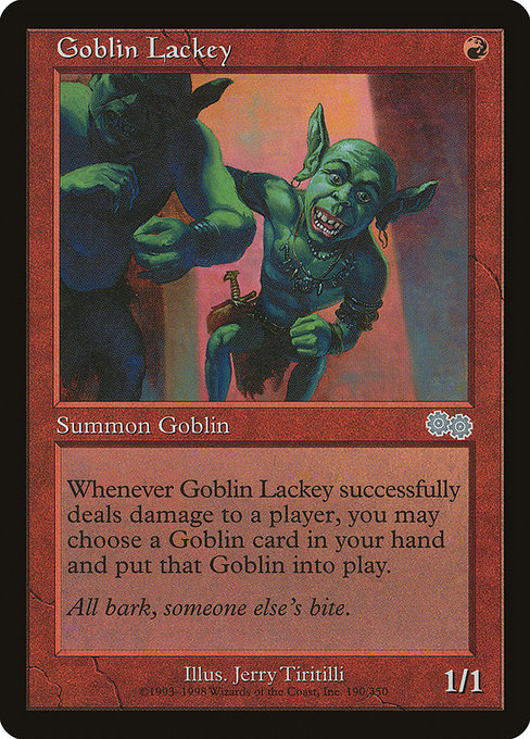 Goblin Lackey (190) - Urza's Saga - Game On