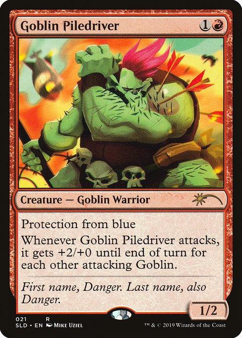 Goblin Piledriver (21) - Secret Lair Drop - Game On