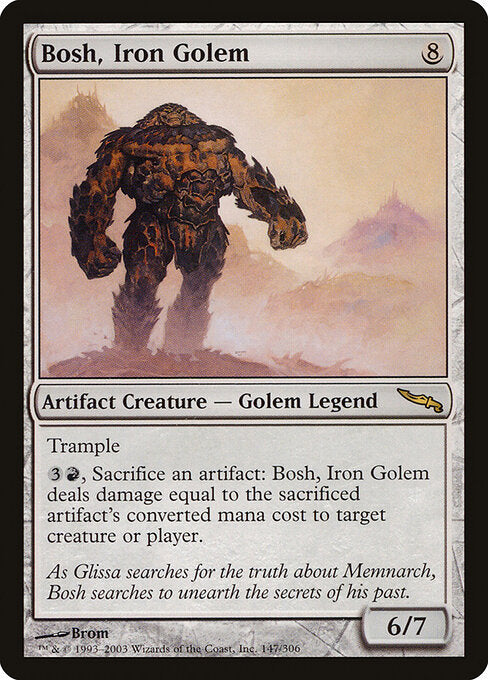 Bosh, Iron Golem (147) - Mirrodin - Game On