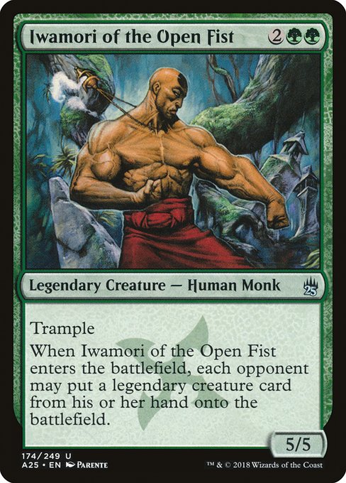 Iwamori of the Open Fist (174) (Foil) - Masters 25 - Game On