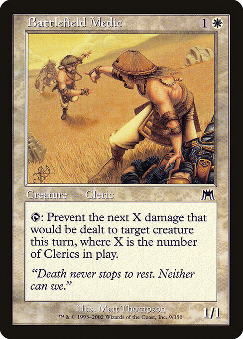 Battlefield Medic (9) (Foil) - Onslaught - Game On