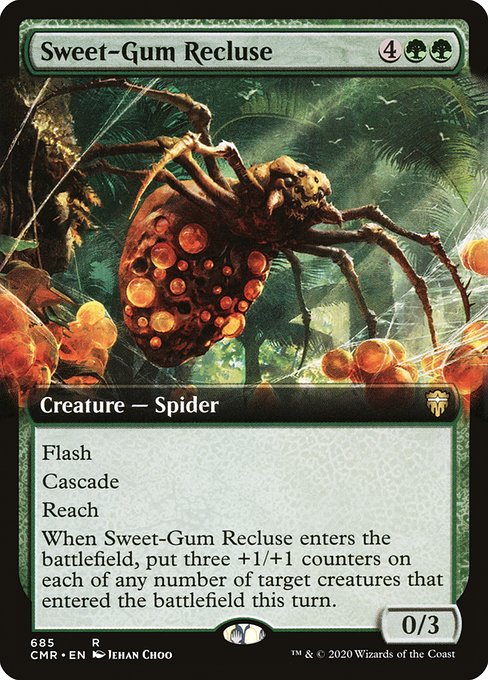 Sweet-Gum Recluse (685) - EXTENDED ART - Commander Legends - Game On