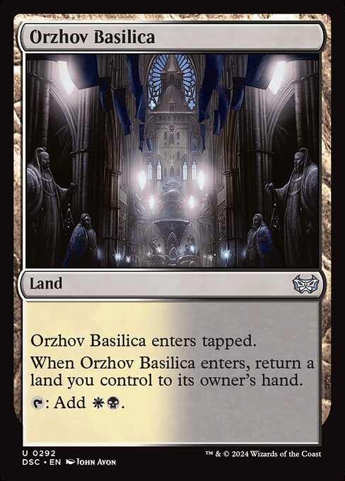 Orzhov Basilica (292) - Duskmourn: House of Horror Commander - Game On