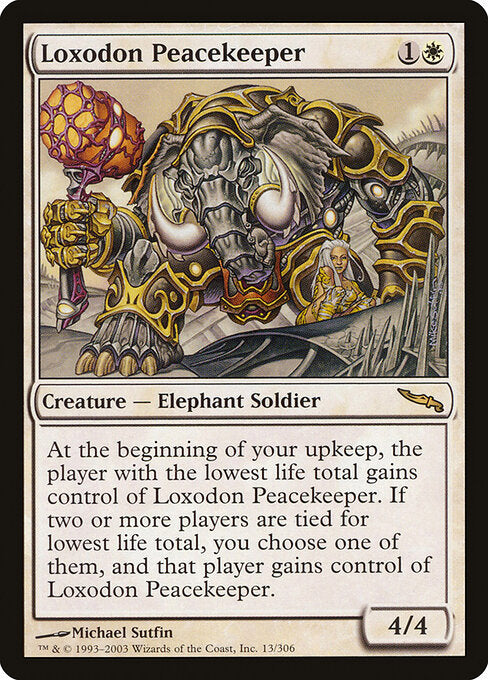 Loxodon Peacekeeper (13) - Mirrodin - Game On
