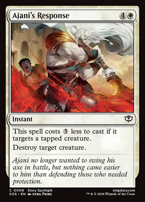 Ajani's Response (6) - Secrets of Strixhaven - Game On