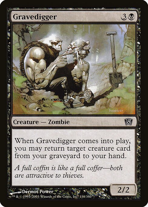 Gravedigger (138★) - Eighth Edition - Game On