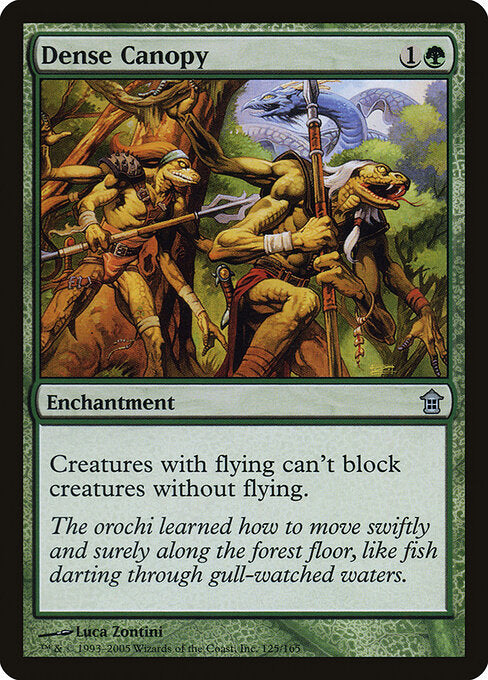Dense Canopy (125) (Foil) - Saviors of Kamigawa - Game On