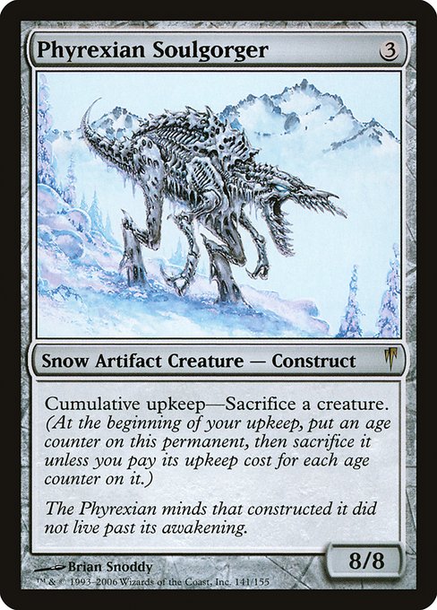 Phyrexian Soulgorger (141) - Coldsnap - Game On
