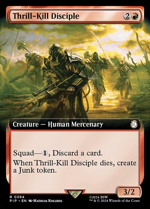 Thrill-Kill Disciple (394) - EXTENDED ART - Fallout - Game On