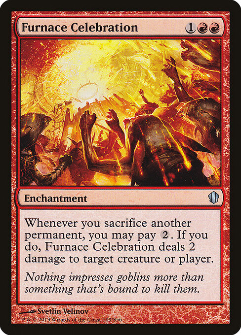 Furnace Celebration (109) - Commander 2013 - Game On