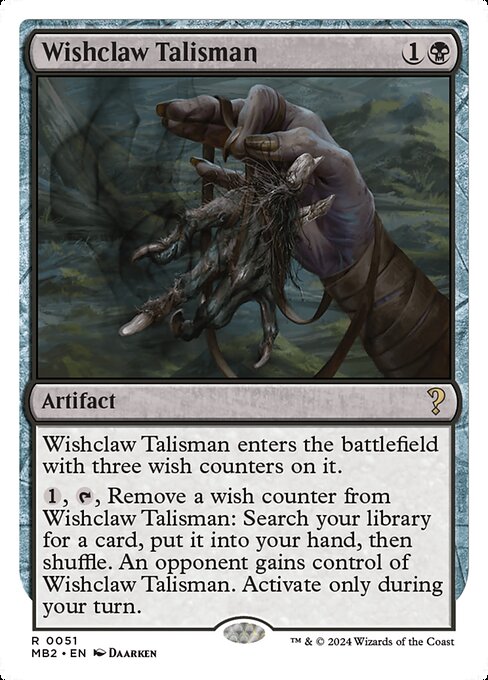 Wishclaw Talisman (51) - Mystery Booster 2 - Game On