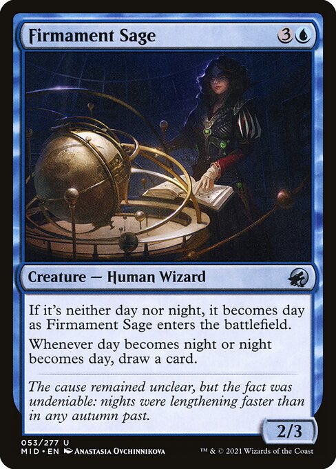 Firmament Sage (53) (Foil) - Innistrad: Midnight Hunt - Game On