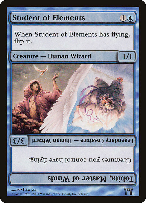 Student of Elements // Tobita, Master of Winds (93) - Champions of Kamigawa - Game On