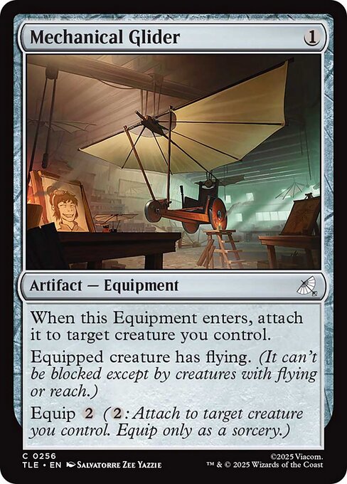 Mechanical Glider (256) (Foil) - Avatar: The Last Airbender Eternal - Game On