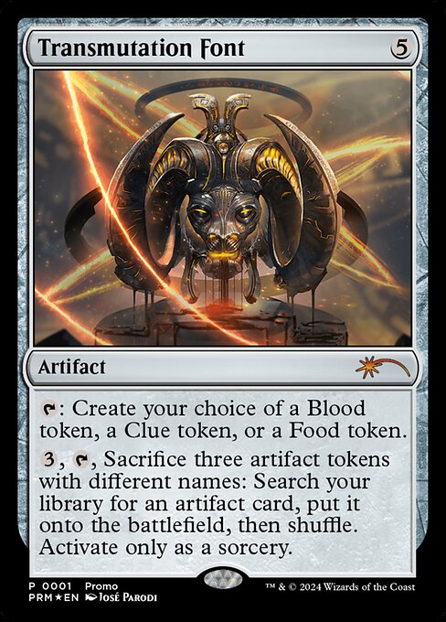 Transmutation Font (11) (Foil) - Wizards Play Network 2024 - Game On
