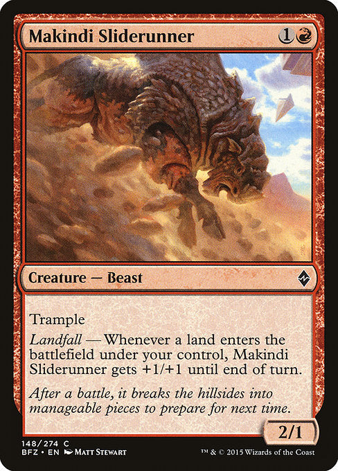 Makindi Sliderunner (148) (Foil) - Battle for Zendikar - Game On