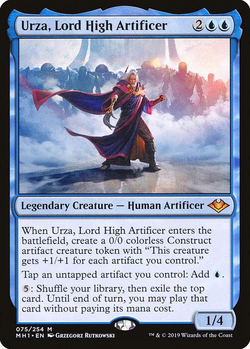 Urza, Lord High Artificer (75) - Modern Horizons - Game On