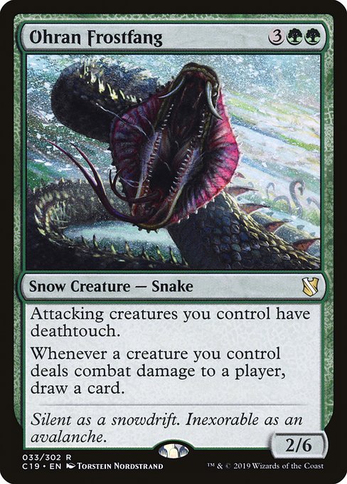 Ohran Frostfang (33) - Commander 2019 - Game On