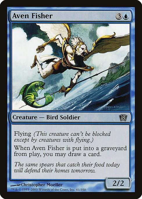 Aven Fisher (61★) - Eighth Edition - Game On