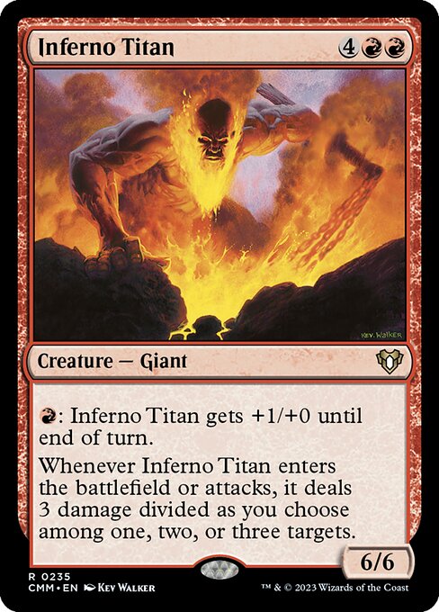 Inferno Titan (235) - Commander Masters - Game On
