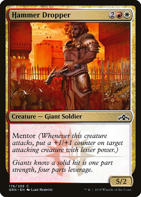 Hammer Dropper (176) - Guilds of Ravnica - Game On