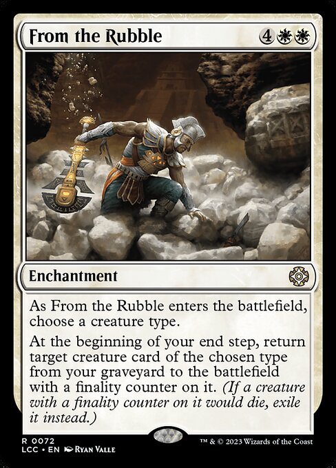 From the Rubble (72) - The Lost Caverns of Ixalan Commander - Game On
