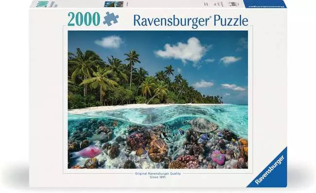 A Dive in the Maldives 2000 pc Puzzle - Game On