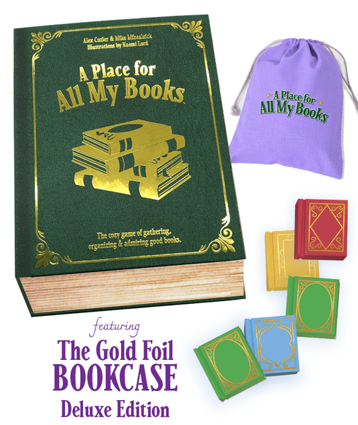 A Place for All My Books (Dlx) - Worker Placement - Game On