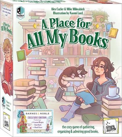 A Place for All My Books (Std) - Worker Placement - Game On