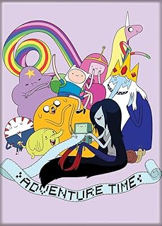 Adventure Time Group Magnet - Game On