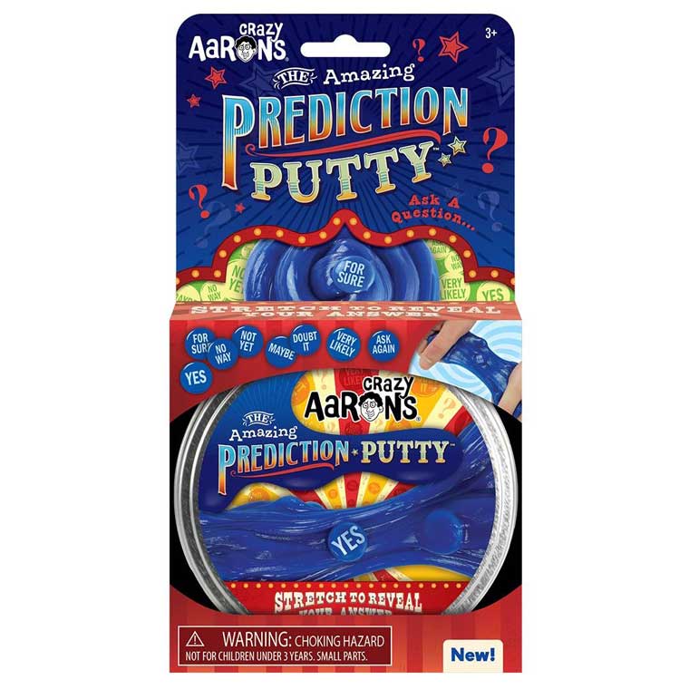 Amazing Prediction Putty 4" Thinking Putty Tin - Game On