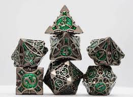 Quiver of Arrows: Ancient Forest Arrow - Metal RPG Dice Set - Game On