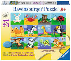 Animal Adventures 24pc Puzzle - Game On