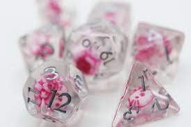 Anime Kitty RPG Dice Set - Game On