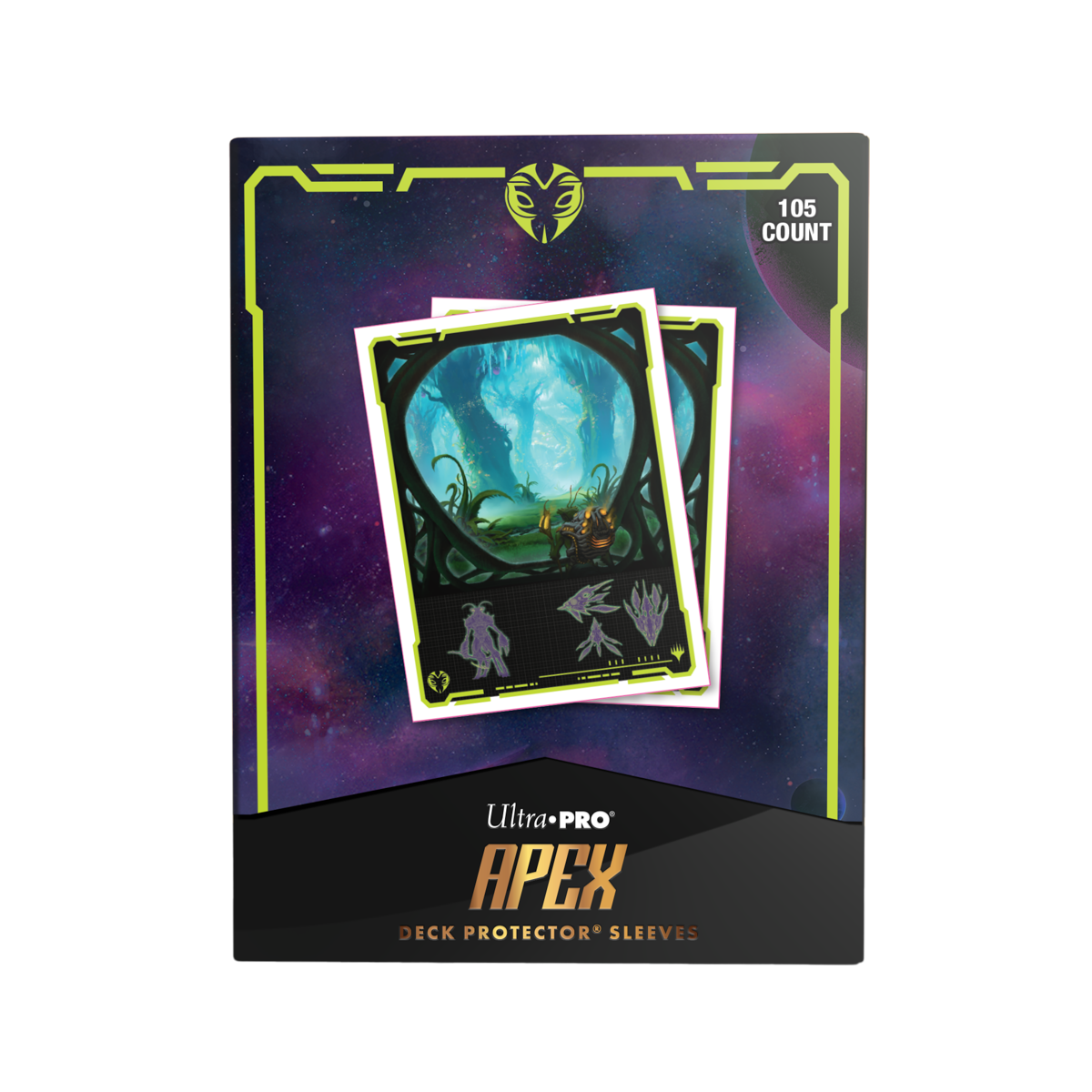 Apex Deck Protectors Green Mythic - Game On