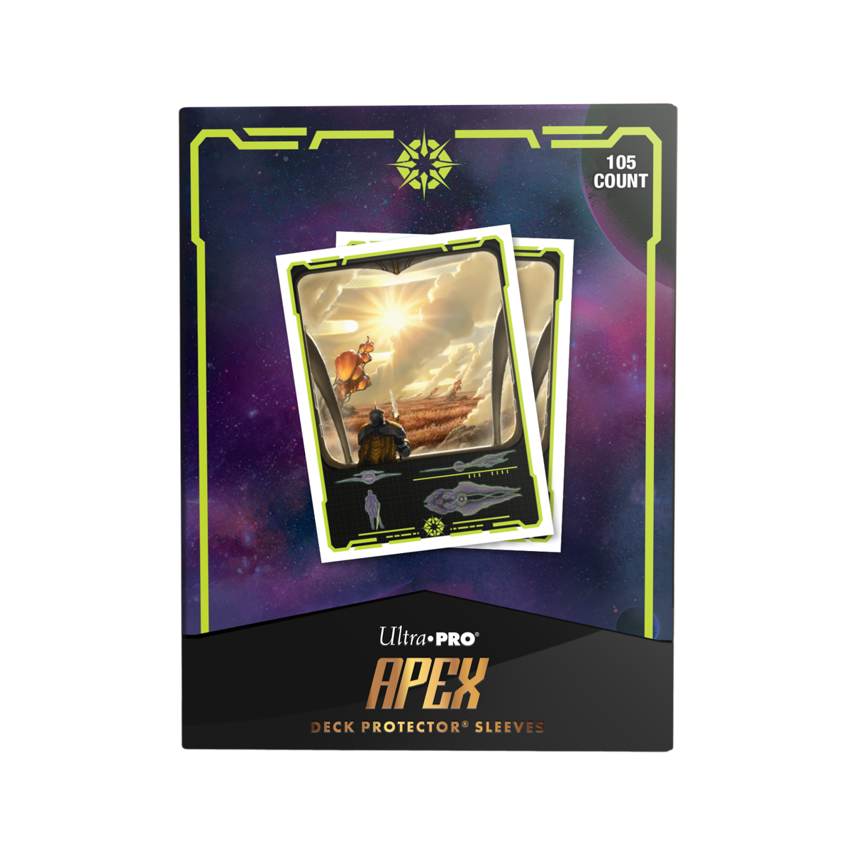 Apex Deck Protectors White Mythic - Game On