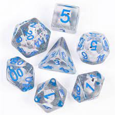 Arctic Fox RPG Dice Set - Game On