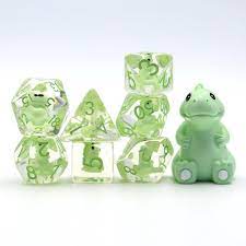 Baby T-Rex RPG Dice - Game On
