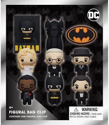 Batman Anniversary 3D Foam Bag Clip - Game On