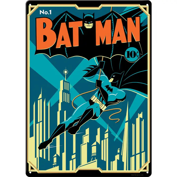 Batman Classic Metal Sign - Game On
