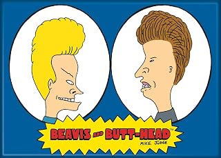 Beavis and Butt-Head Profiles Magnet - Game On