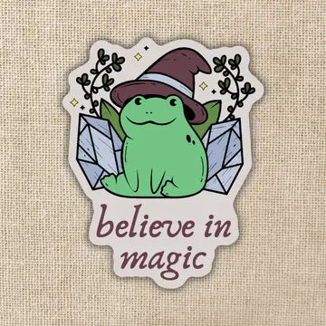 Believe In Magic Sticker - Game On