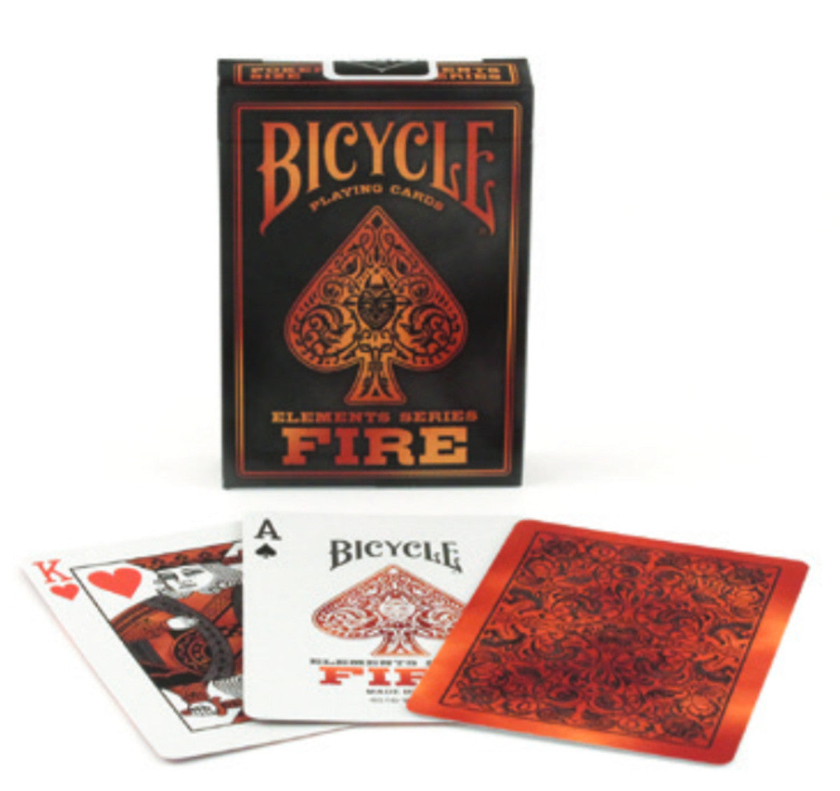 Bicycle Fire Playing Cards - Classic - Game On
