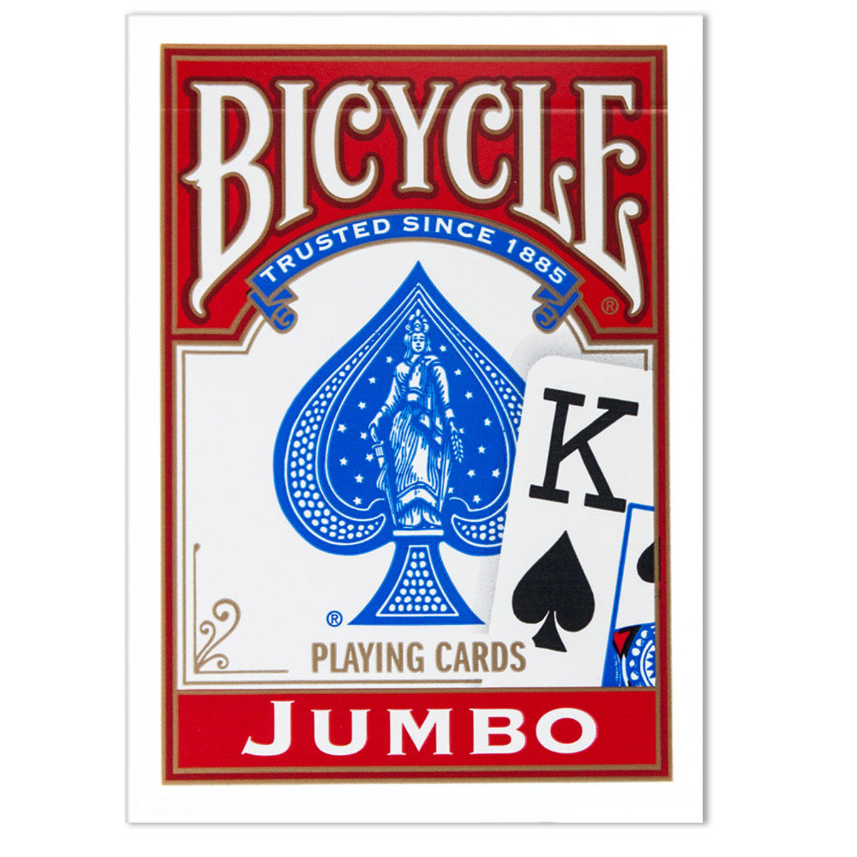 Bicycle Poker Size Jumbo - Classic - Game On