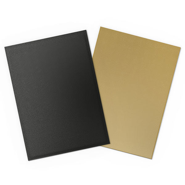 Black Matte and Gold Sleeves - Game On