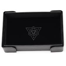 Magnetic Rectangle Tray - Black Velvet - Game On
