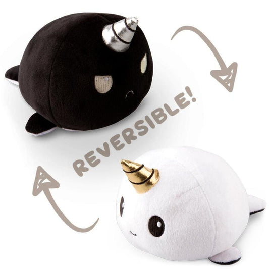 Reversible Narwhal - Black Angry/White Happy - Game On