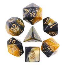 Blend Black/Yellow Dice - Game On