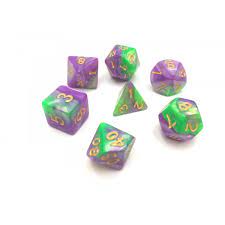 Blend Purple/Green Dice - Game On
